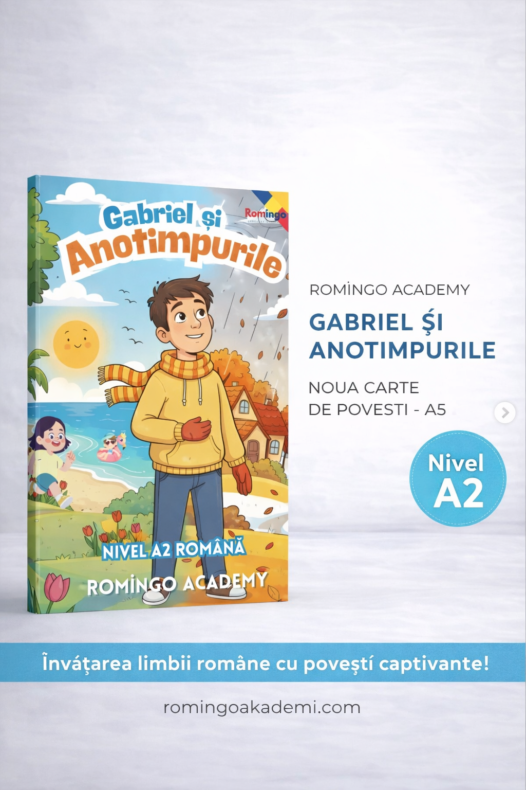 Gabriel şi Anotimpurile Kapak Resmi