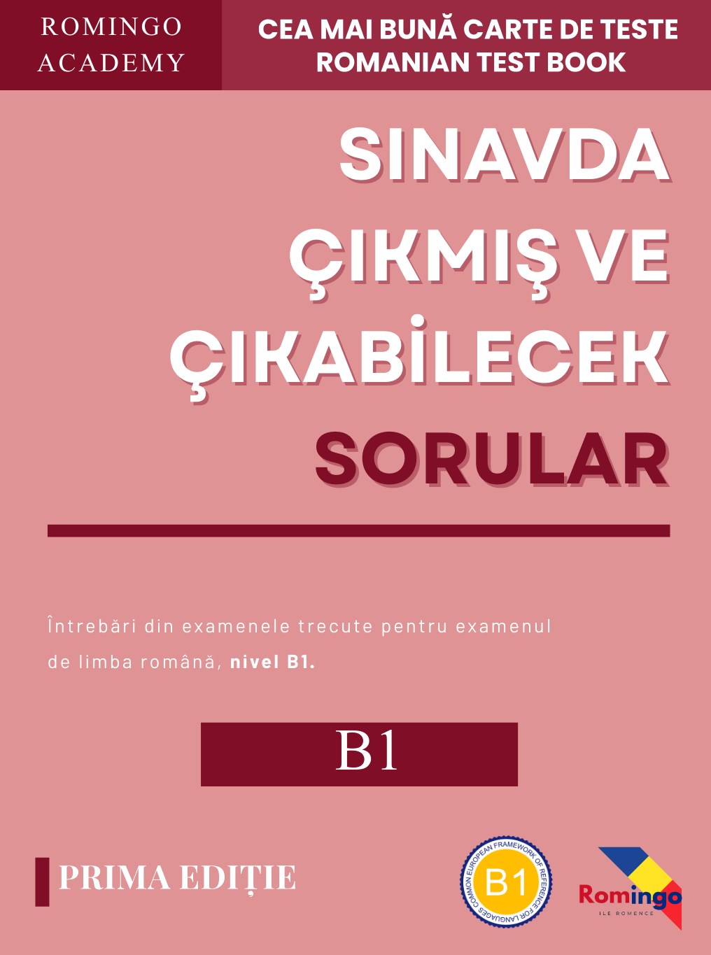 B1 Sınavda Çıkmış ve Çıkabilecek sorular Kapak Resmi