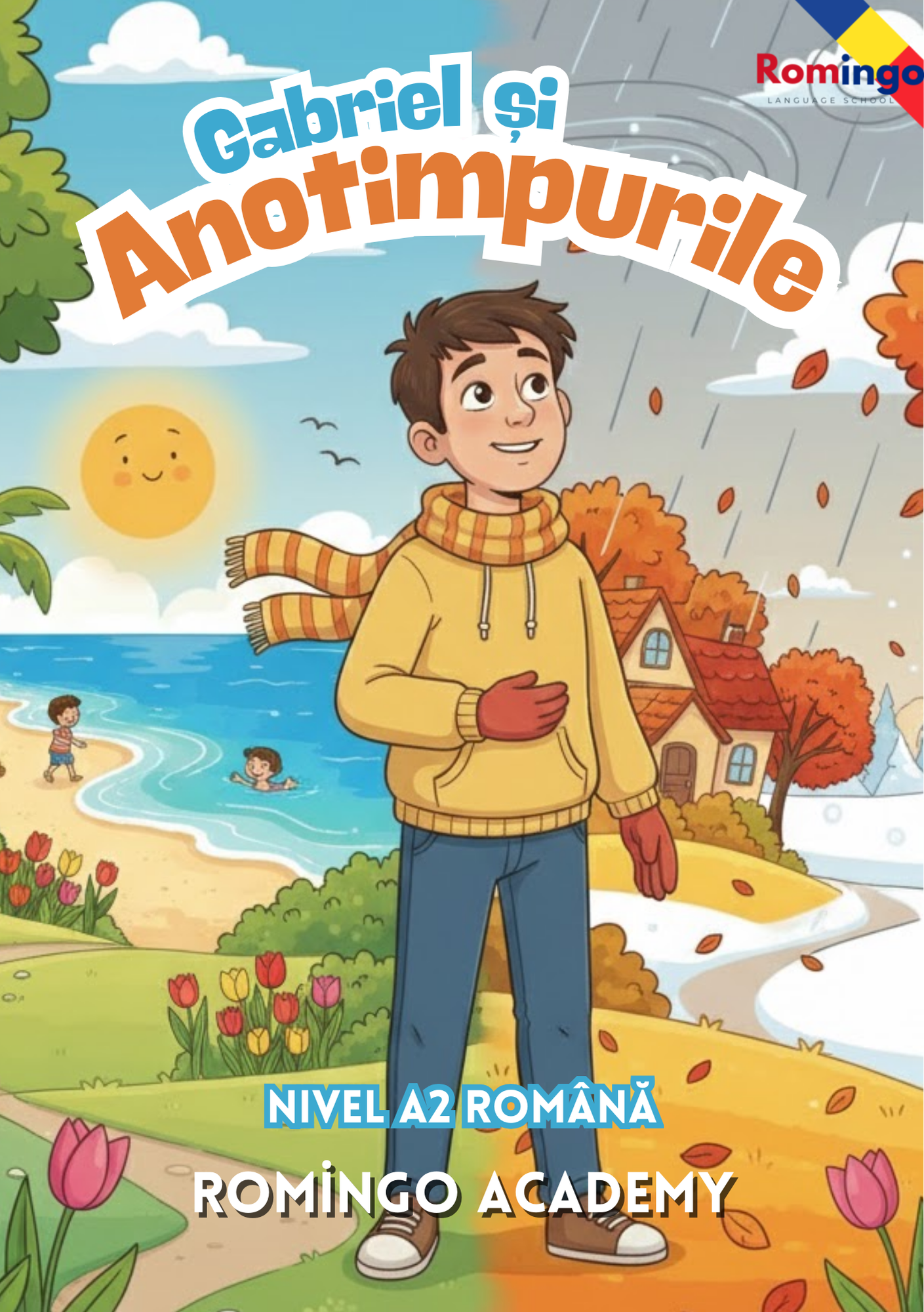 Nivel A2-Gabriel şi Anotimpurile Kapak Resmi