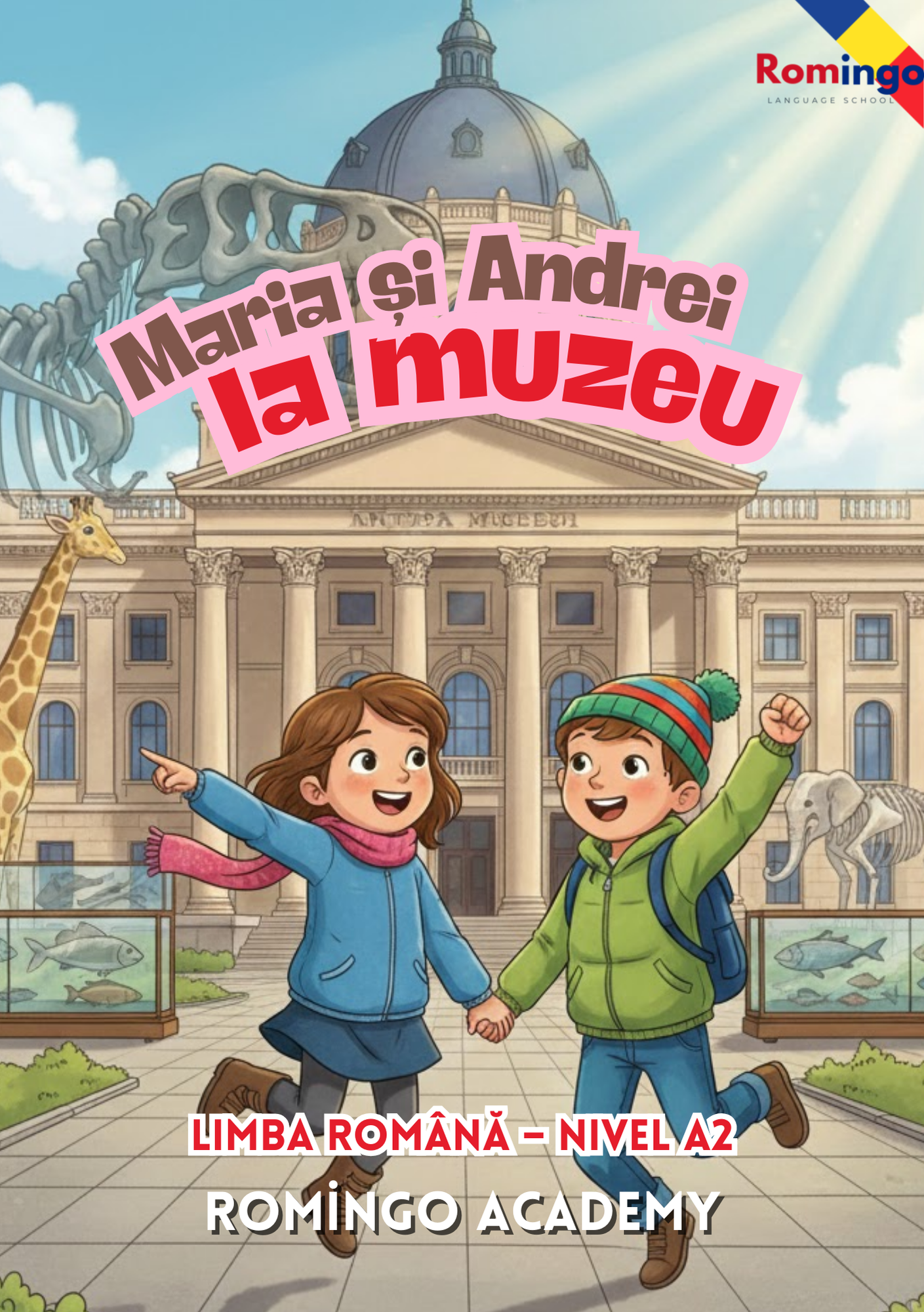 Nivel A2- Maria şi Andrei La Muzeu Kapak Resmi